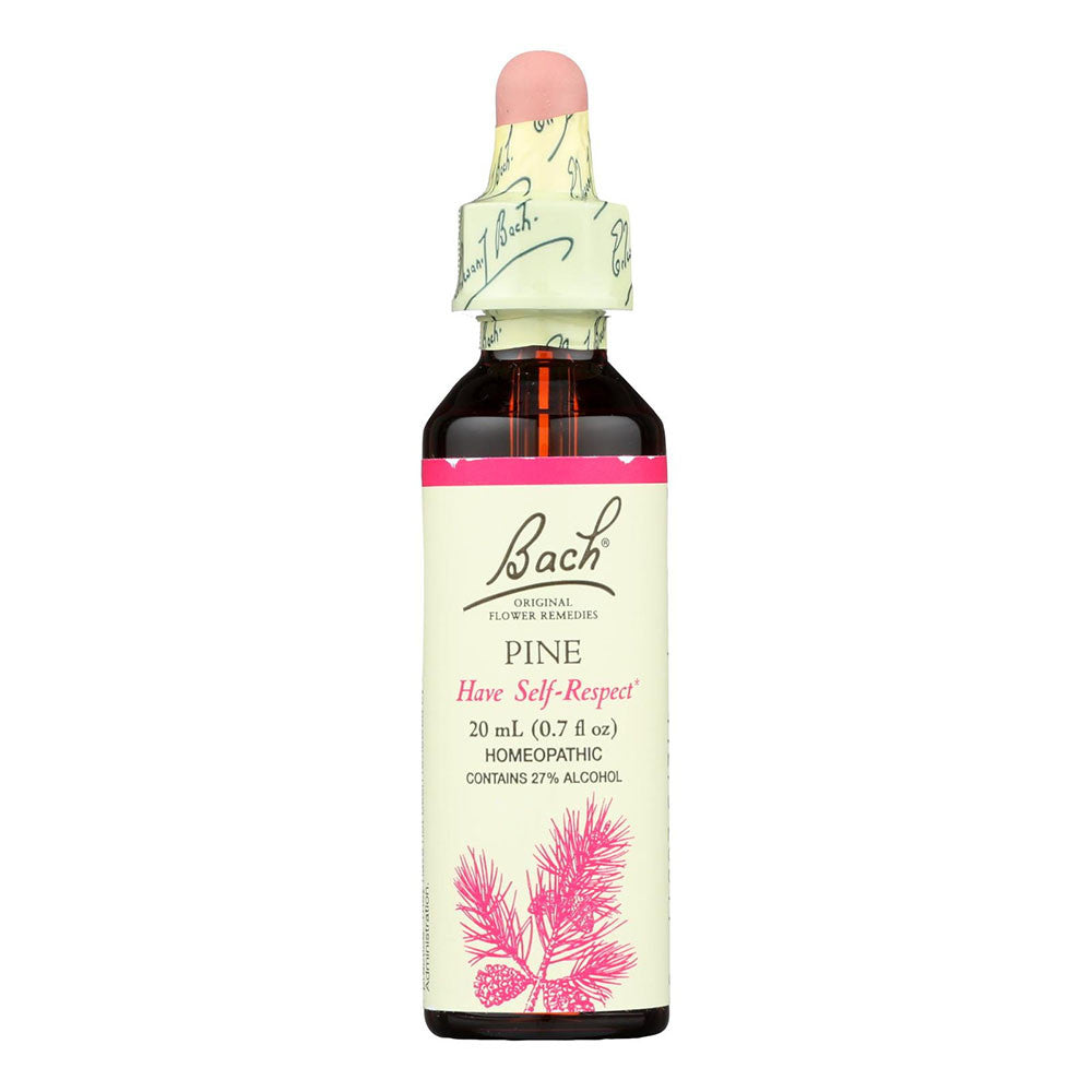 Bach Original Flower Essences For Naturally Occurring Nervous Tension, Pine, 0.7 Oz